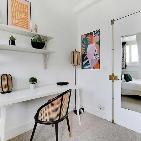 Apartment Charming - Henrimartin Trocadero - Bail Mobilite
